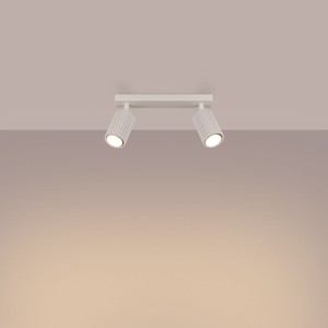 Karbon lampa sufitowa (spot) 2xGU10 beżowa SL.1599