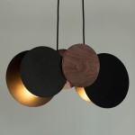 Tola lampa wisząca 2xE27 czarna/brąz 40892