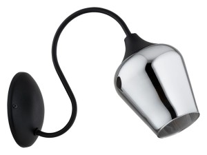 Julia kinkiet 1xE27 czarny O3560 K1 CZA