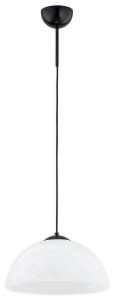 Klara 2 lampa wisząca 1xE27 czarna O3532 W1 CZA
