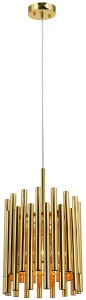 Narni lampa wisząca 1xE27 złota 6235/1P TR