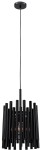 Narni lampa wisząca 1xE27 czarna 6235/1P BL
