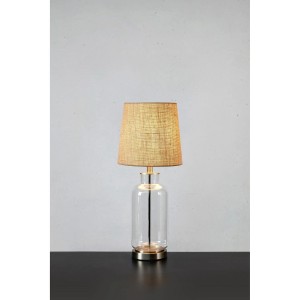 Costero lampa stołowa 1xE27 przeźroczysty/naturalny 108694