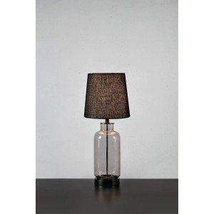 Costero lampa stołowa 1xE27 dymny/czarny 108696