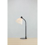 Mira lampa stołowa 1xE14 czarna/biała 108697