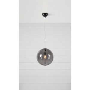 Fengari lampa wisząca 1xE14 czarna/dymiona 108762
