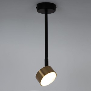 Nemo H35 lampa wisząca 1xGX53 czarna/złoty 41086
