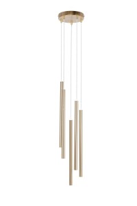 Sopel Premium H50 lampa wisząca 5xG9 złota 40959