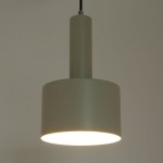 Vitrum Walec D17 lampa wisząca 1xE27 szara/beż 41106