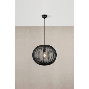 Florence D50 lampa wisząca 1xE27 czarna 108791