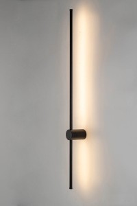 Ombre 120 kinkiet 1xLED/14W czarny MSE1501100338