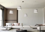 Ascot lampa wisząca 4xE27 czarna/szara 1424/4
