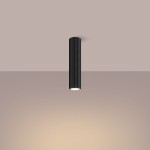 Karbon 30 lampa sufitowa 1xGU10 czarny SL.1570