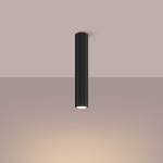 Karbon 40 lampa sufitowa 1xGU10 czarny SL.1571