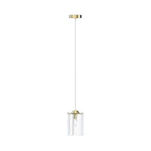 Nira lampa wisząca 1xE14 złota MD3523-1-EGN