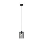 Nira lampa wisząca 1xE14 czarny chrom MD3523-1-EBCN
