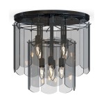 Nira lampa sufitowa 8xE14 czarny chrom MX3523-8M-EBCN