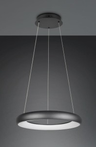 Cardona lampa wisząca 1xLED/38W/CCT czarna 349616032