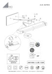 Fabrizio kinkiet 1xLED/15,5W/CCT/IP44 w kolorze chromowanym, montowany na ścianie. Prosty, prostokątny kształt, z widocznym włącznikiem. Ochrona IP44, dedykowany do wnętrz i na zewnątrz. Idealny do oświetlenia strefy roboczej lub dekoracyjnej.