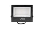 Naświetlacz LED halogen 50W o jasności 4000lm, w czarnej obudowie, z białą, matową soczewką. Produkt widoczny z przodu, wyposażony w uchwyt montażowy. Odporny na warunki atmosferyczne (IP65), przeznaczony do użytku zewnętrznego.