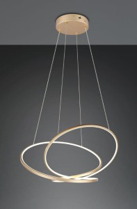 Darvin lampa wisząca 1xLED/52W/CCT złota 349119179