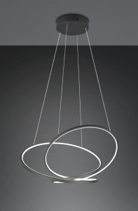 Darvin lampa wisząca 1xLED/52W/CCT czarna 349119132