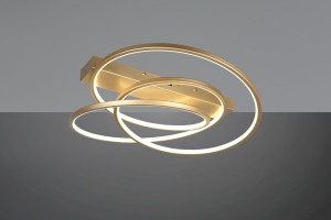 Darvin lampa sufitowa 1xLED/34W/CCT złota 649110179