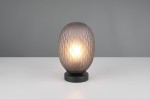 Facette lampa stołowa 1xE27 czarna/przydymiona 564200154