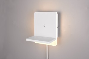 Fairfield kinkiet z portem USB-C 1xLED/9W biały 248670131