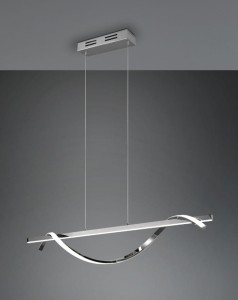 Isabel LED lampa wisząca 2-punktowa chrom R32201106