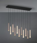 Fiato lampa wisząca 11xLED/33W/CCT czarna/multikolor 352011117