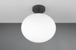 Fomento lampa sufitowa 1xE27 czarna/biała 663100132