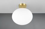 Fomento lampa sufitowa 1xE27 mosiądz/biała 663100108