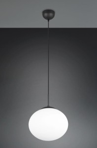Fomento D30  lampa wisząca 1xE27 czarna/biała 363100132