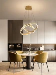 Vivies lampa wisząca 2xLED/54W złota 6201-0215