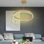 Martialo lampa wisząca 1xLED/36W złota 6212-0115