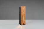 Karuni lampa stołowa 1xE27 czarna/jasne drewno 563300130