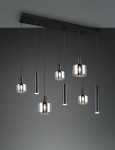 Mataro lampa wisząca 8xE27/E14/GU10 czarna 364100832