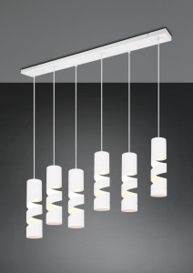 Stream lampa wisząca 6xGU10 biała 364000631