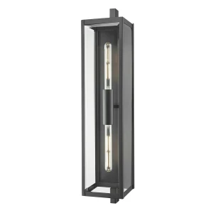 Dover kinkiet elewacyjny 2xE27 czarny W02095BK