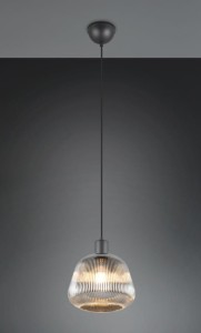 Tarifa lampa wisząca 1xE27 czarna 362800132