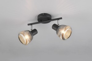 Tarifa lampa sufitowa (spot) 2xE14 czarna 862800232