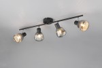 Tarifa lampa sufitowa (spot) 4xE14 czarna 862800432
