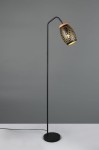 Bidar lampa podłogowa 1xE27 czarna R41571080