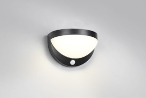 Cobre kinkiet zewnętrzny z czujnikiem ruchu 1xLED/8W/IP44 czarny R24716132