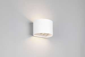 Genie kinkiet zewnętrzny z czujnikiem ruchu 2xLED/2W/IP44 biały R24161631