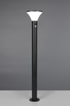 Gorda H100 lampa stojąca ogrodowa  solarna z czujnikiem ruchu 1xLED/3,5W/IP44 czarna R44676132