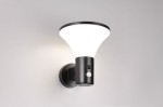 Gorda kinkiet zewnętrzny solarny z czujnikiem ruchu 1xLED/3,5W/IP44 czarny R24676132
