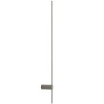 Kinkiet Saber 120 w kolorze oliwkowym, z jedną diodą LED o mocy 16W i temperaturze barwowej 4000K. Produkt ma smukły, pionowy kształt z okrągłym elementem emitującym światło, zamontowany na ścianie.