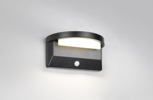 Moro kinkiet zewnętrzny solarny z czujnikiem ruchu 1xLED/8W/IP44 czarny R24706132